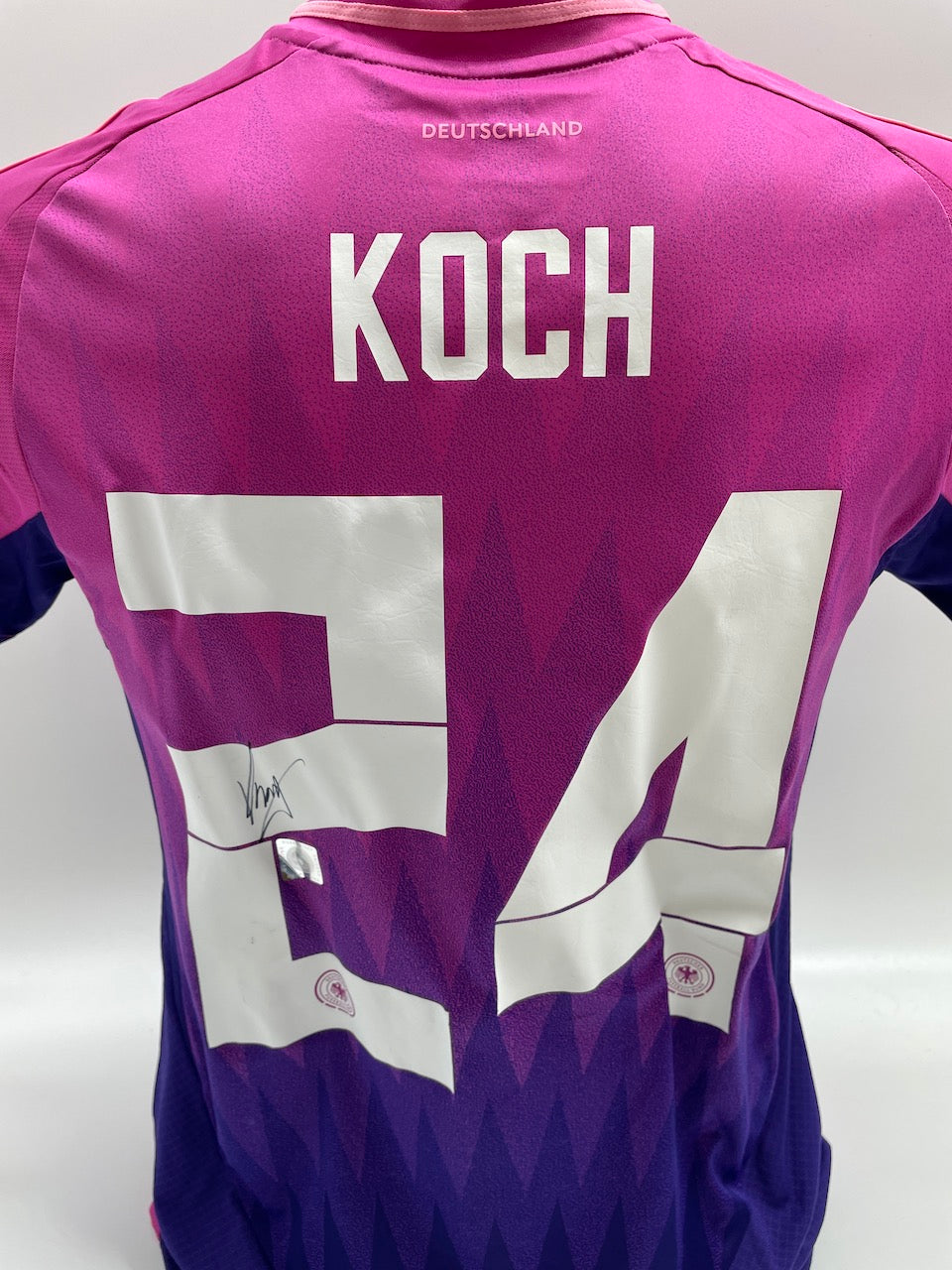 DFB Trikot Robin Koch signiert Autogramm Adidas EM 2024 M