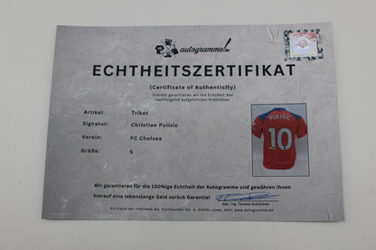 FC Chelsea 20/21 Trikot Christian Pulisic signiert Autogramm Nike S