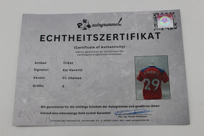 FC Chelsea 20/21 Trikot Kai Havertz signiert Autogramm Nike S