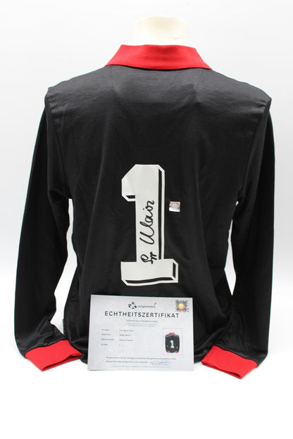 Deutschland Repro Trikot Sepp Maier signiert DFB Neu Autogramm COA L