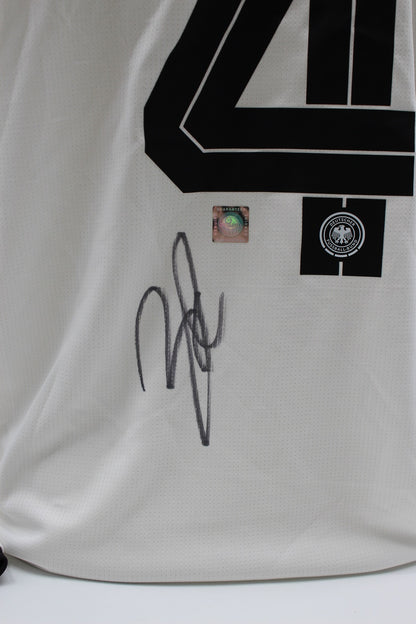 DFB Langarmtrikot WM 2026 Jonathan Tah signiert Autogramme Adidas COA neu L