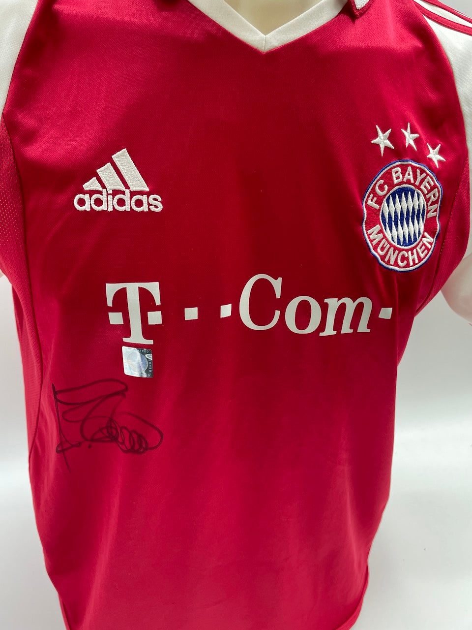 Bayern München Trikot Alexander Zickler signiert Autogramme Adidas 164