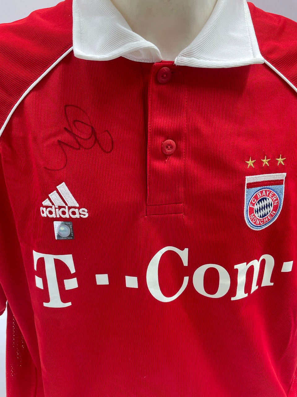 Bayern München Trikot Mark van Bommel signiert Adidas FCB Autogramm COA XL