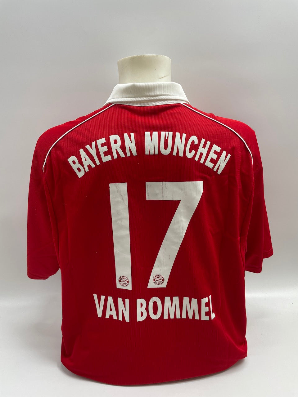 Bayern München Trikot Mark van Bommel signiert Adidas FCB Autogramm COA XL