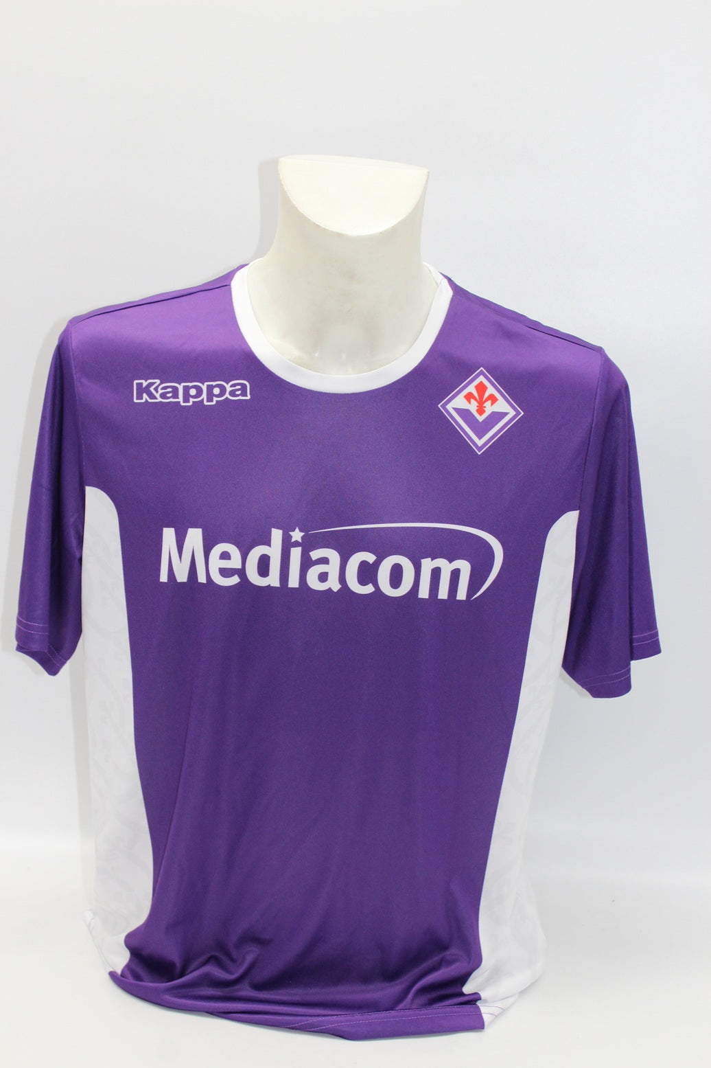 Fiorentina Trikot Edin Dzeko signiert Autogramme Kappa COA L