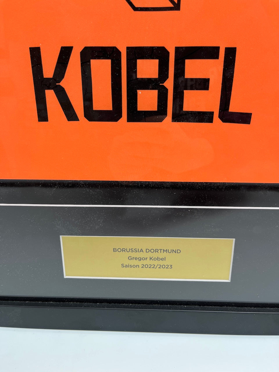 Borussia Dortmund special jersey Gregor Kobel signed as part of PUMA BVB