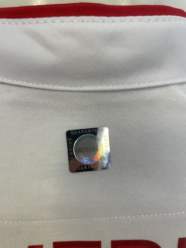 England jersey cleverley signed football autograph autograph football umbro coa XL