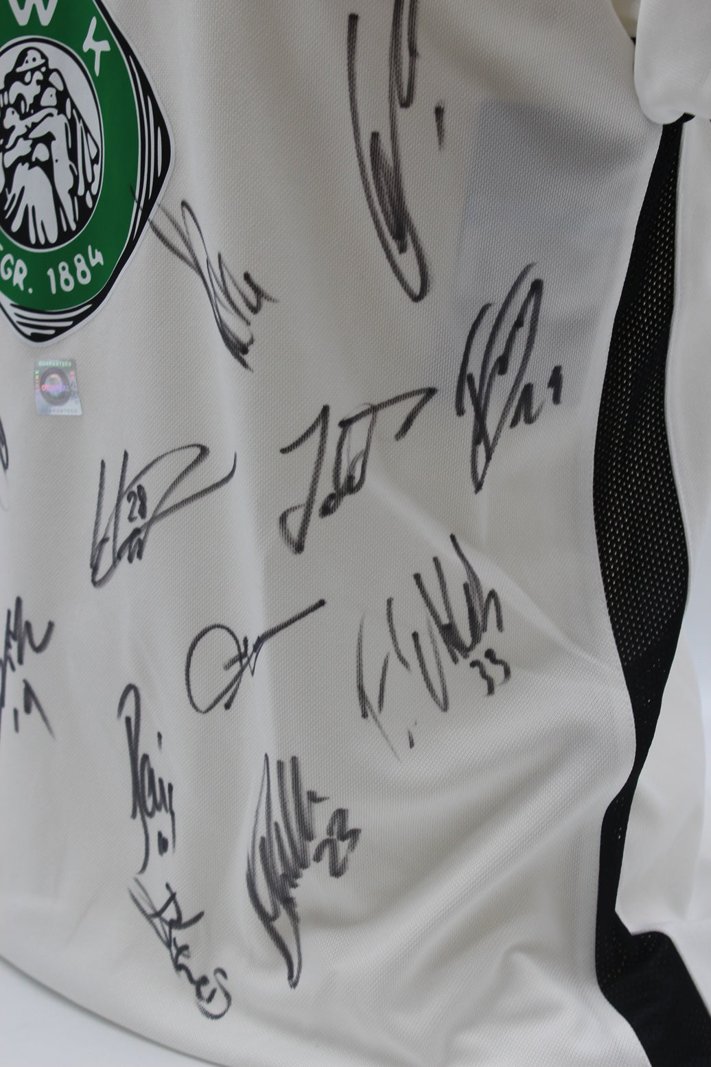 FC Augsburg Trikot 2018/2019 Teamsigniert COA Bundesliga M