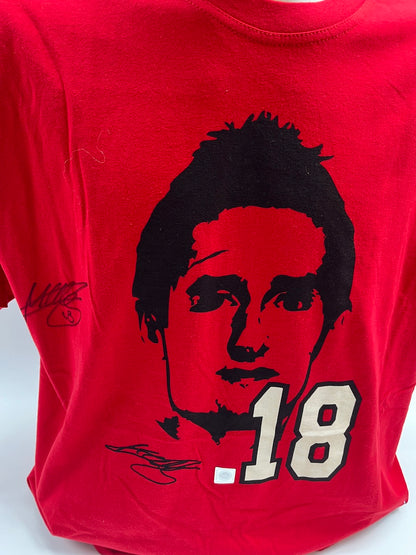 Bayern Munich T-Shirt Miroslav Klose signed autographs adidas coa new XL