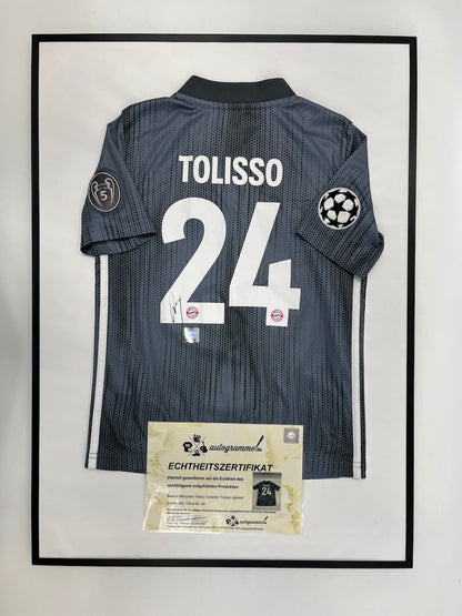Bayern Munich Trikot Corentin Tolisso signed Coa Adidas Football 140 as part of COA Adidas