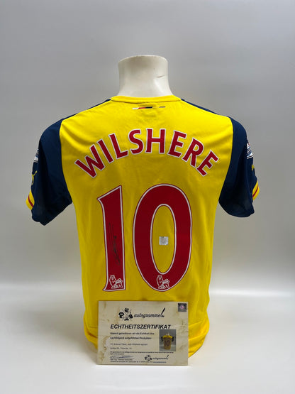 FC Arsenal jersey Jack Wilshere signed PUMA COA autograph XS