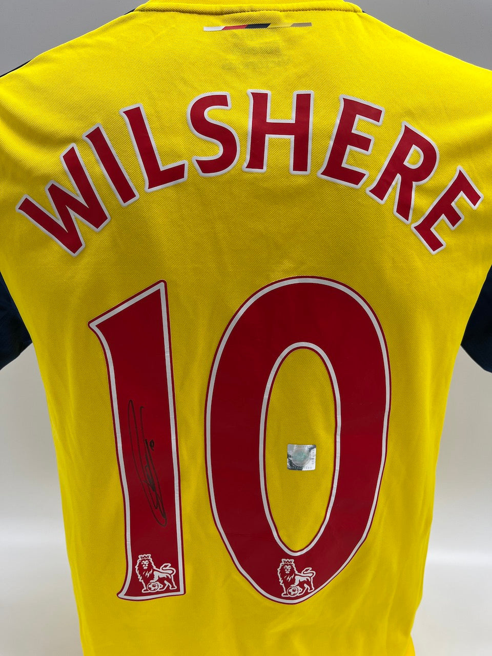 FC Arsenal Jersey Jack Wilshere signed Puma COA Autograph XS