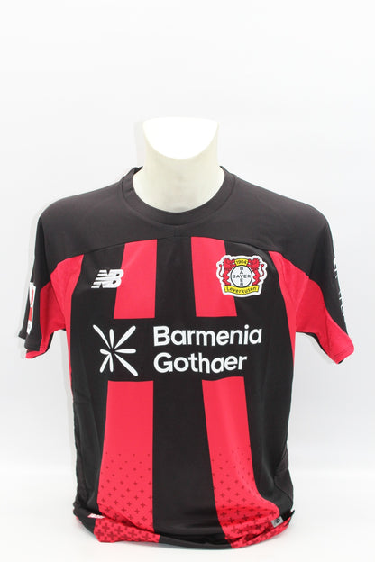 Bayer Leverkusen 26/27 Trikot Lucas Vazquez signiert New Balance COA Autogramm M