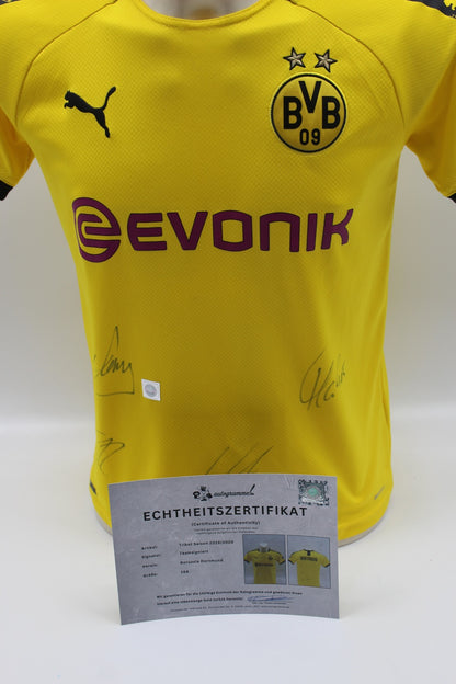 BVB Trikot 2019/2020 Teamsigniert Borussia Dortmund Puma Neu 164