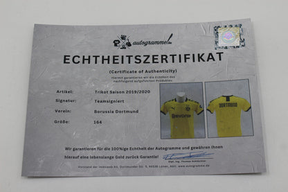 BVB Trikot 2019/2020 Teamsigniert Borussia Dortmund Puma Neu 164