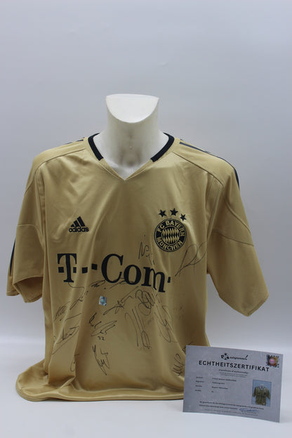 FCB Trikot 2005/2006 Teamsigniert Bayern München Görlitz-Flock Adidas Neu XL