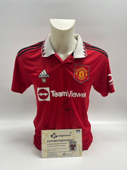 Manchester United Trikot Jadon Sancho signed autograph adidas coa s
