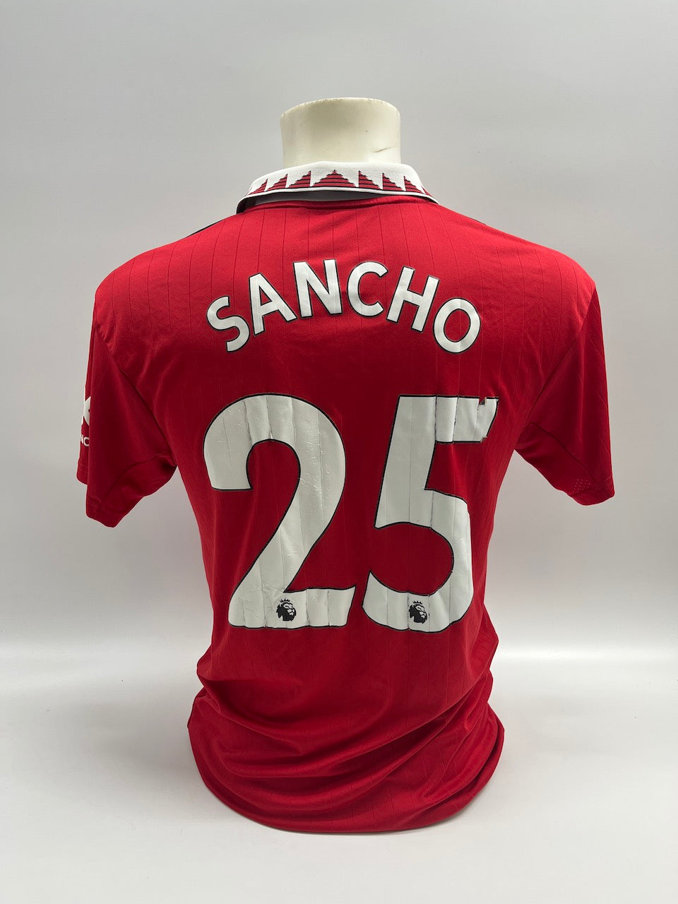 Manchester United Trikot Jadon Sancho signiert Autogramm Adidas COA S