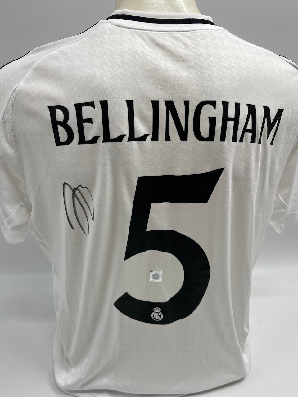 Real Madrid Trikot Jude Bellingham signiert Autogramm Adidas COA L neu