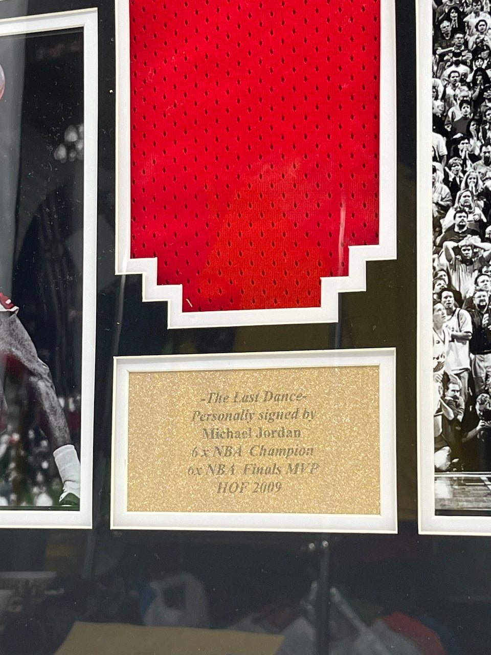 Chicago Bulls Jersey Michael Jordan signiert im Rahmen NBA Basketball COA