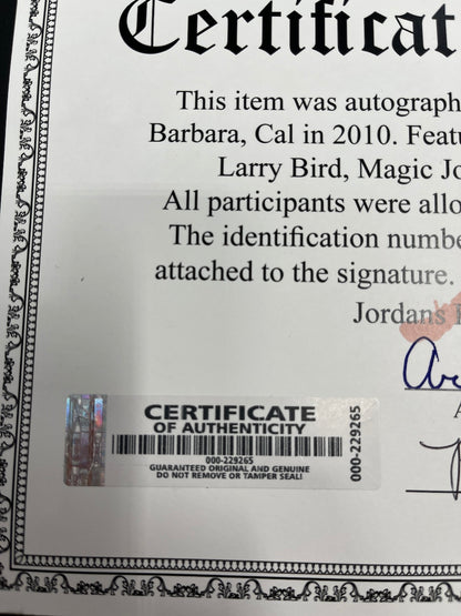 Chicago Bulls Jersey Michael Jordan signiert im Rahmen NBA Basketball COA