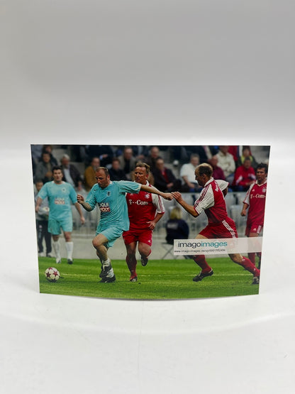 Matchworn Fußballschuhe Andreas Brehme signiert Adidas FCB COA