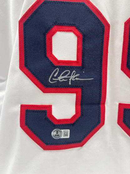 Ricky 'Wild Thing' Vaughn Jersey Charlie Sheen signiert Baseball COA XL