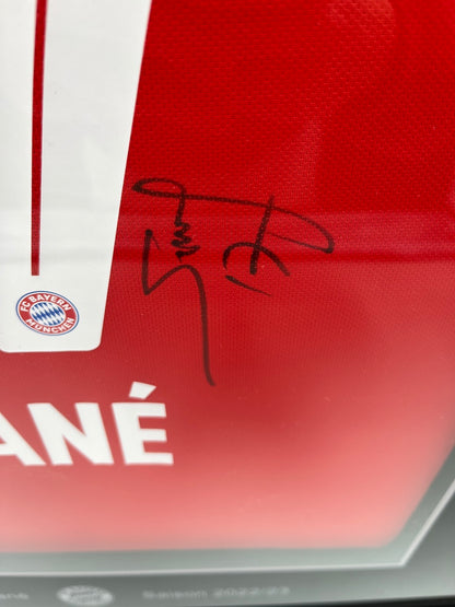 Bayern Munich Trikot Sadio Mane signed in CoA Adidas