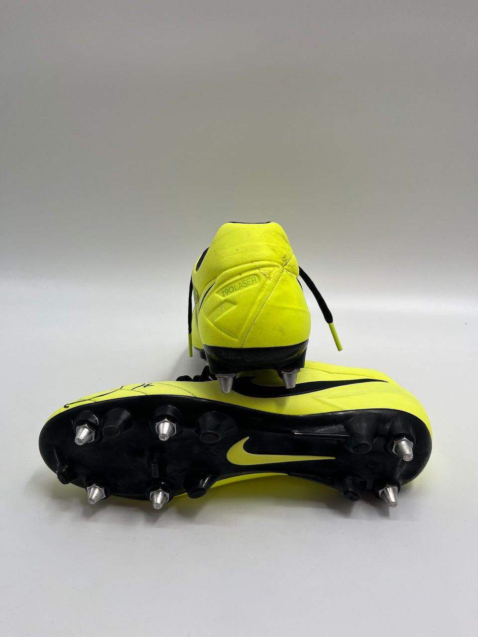 Matchworn Fußballschuhe Felipe Santana signiert BVB Nike COA