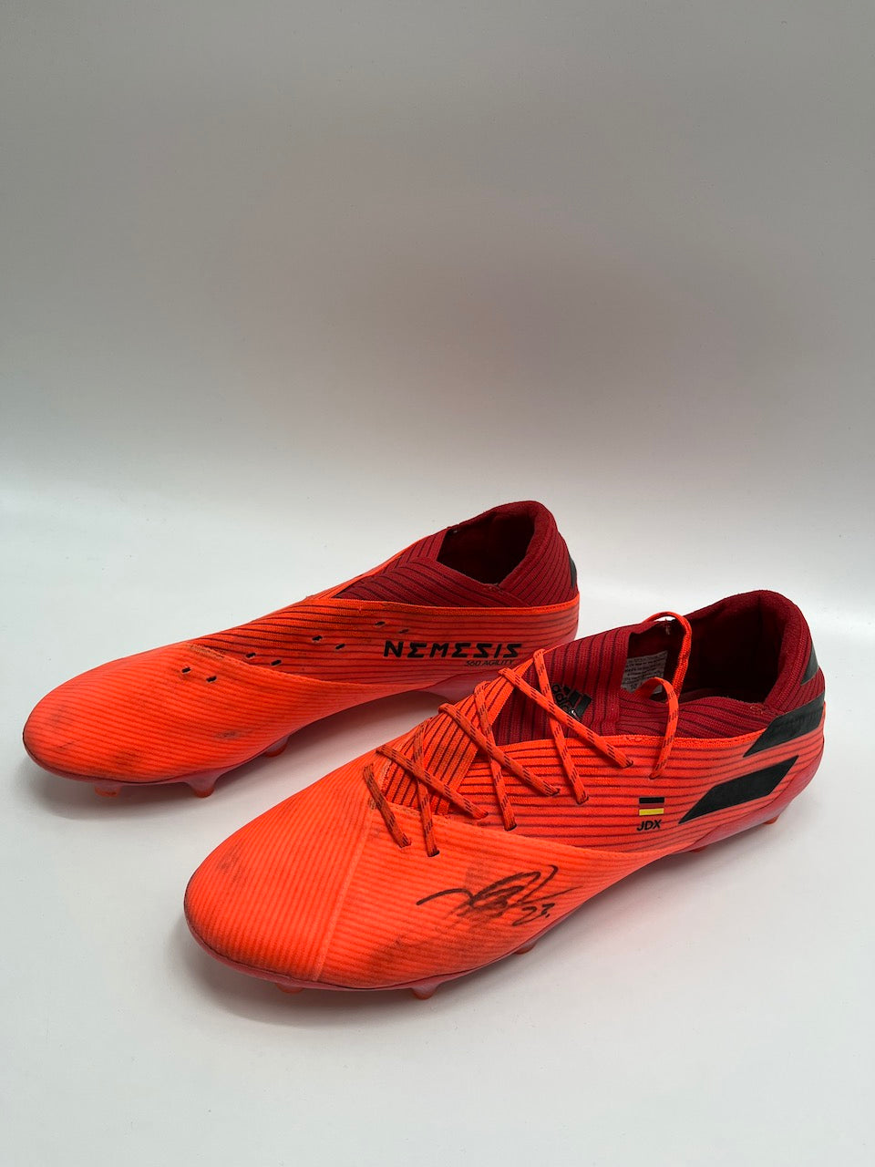 Matchworn Fußballschuhe Julian Draxler signiert Adidas COA