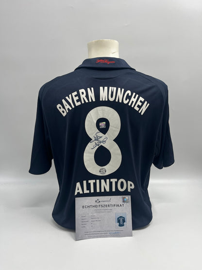 Bayern München Halil Altintop signiert Autogramm Adidas COA XL