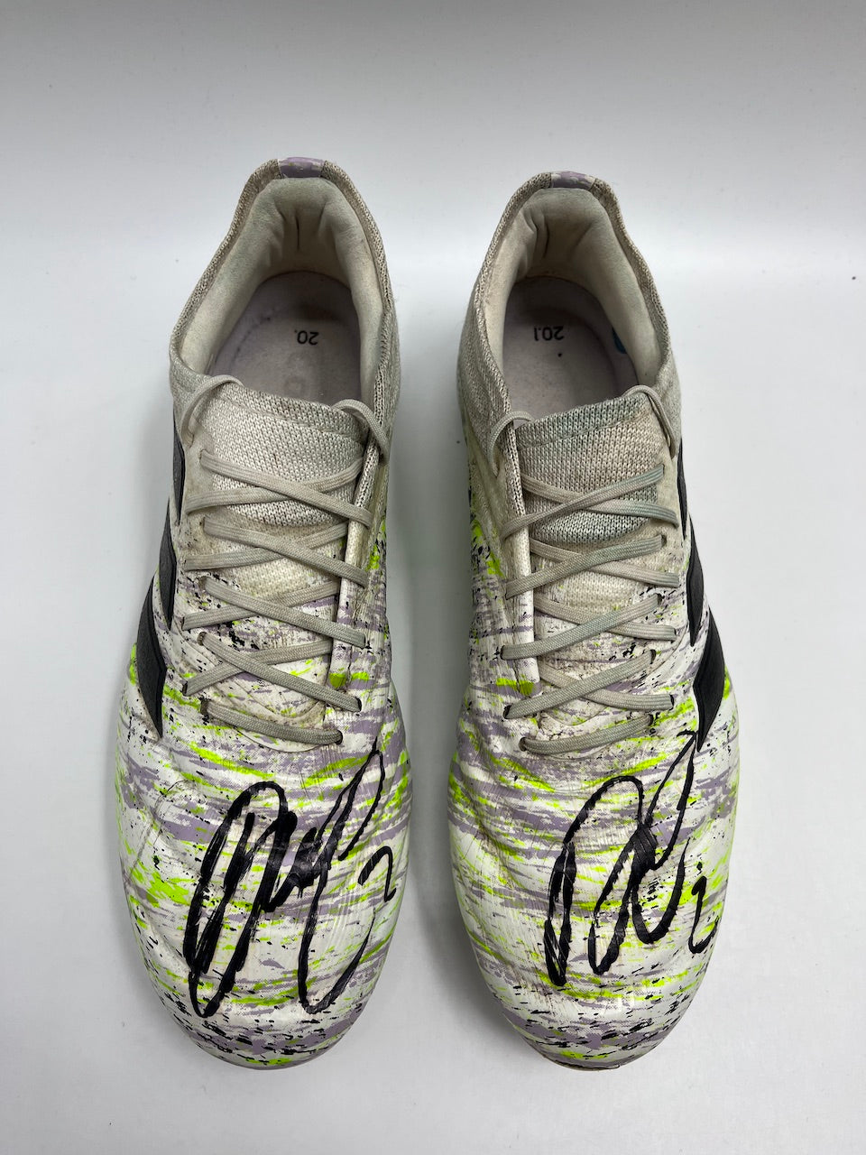 Matchworn Fußballschuhe Davide Calabria signiert Adidas COA