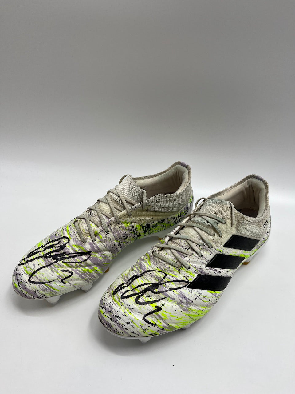 Matchworn Fußballschuhe Davide Calabria signiert Adidas COA