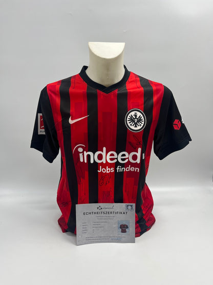 Eintracht Frankfurt Trikot 2020/2021 Teamsigniert COA Bundesliga M