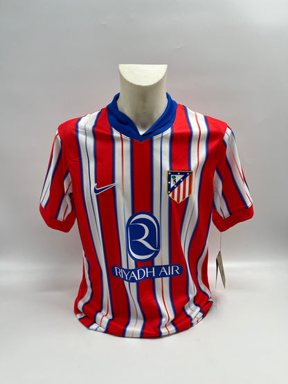 Atletico Madrid Trikot Saul Niguez signiert Autogramm Nike COA L