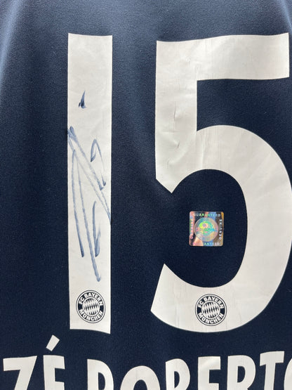 Bayern München Ze Roberto signiert Autogramm Adidas COA 176
