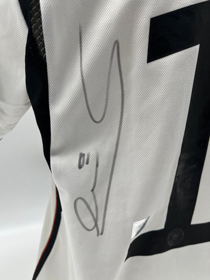 DFB Trikot Leroy Sane signiert Autogramm Adidas COA L