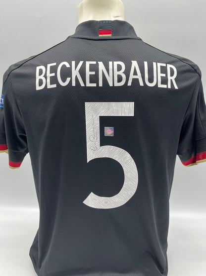 DFB Trikot Franz Beckenbauer signiert Adidas COA Deutschland DFB Kaiser M