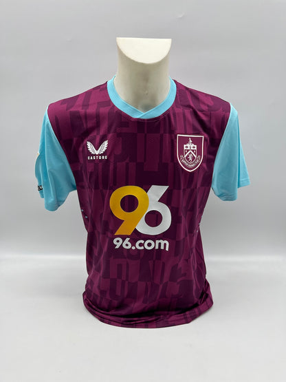 FC Burnley Trikot Luca Koleosho signiert Autogramm Fußball England COA M