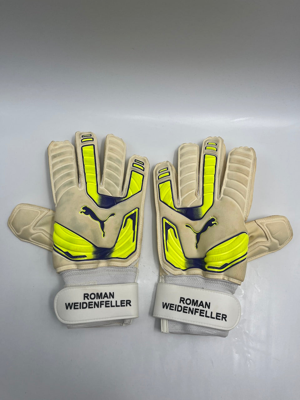 Matchworn Torwart Handschuhe Roman Weidenfeller Borussia Dortmund BVB Puma