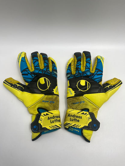 Matchworn goalkeeper gloves Andreas Luthe signed Coa