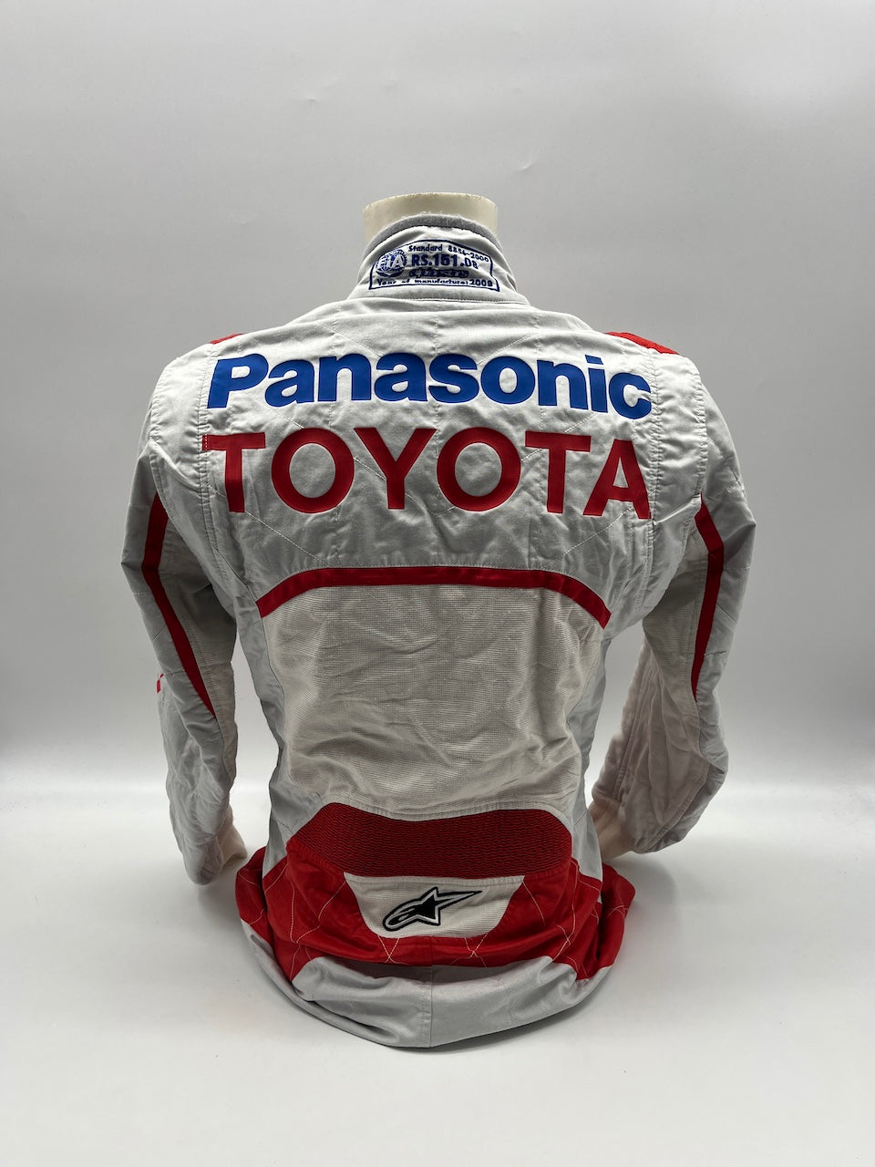 Rennoverall getragen von Timo Glock Formel 1 Toyota COA