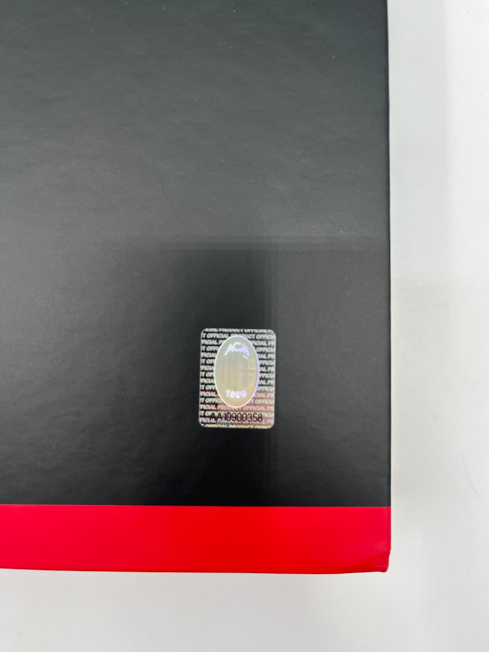 Kapitänsbinde Franco Baresi signiert im Rahmen AC Mailand COA