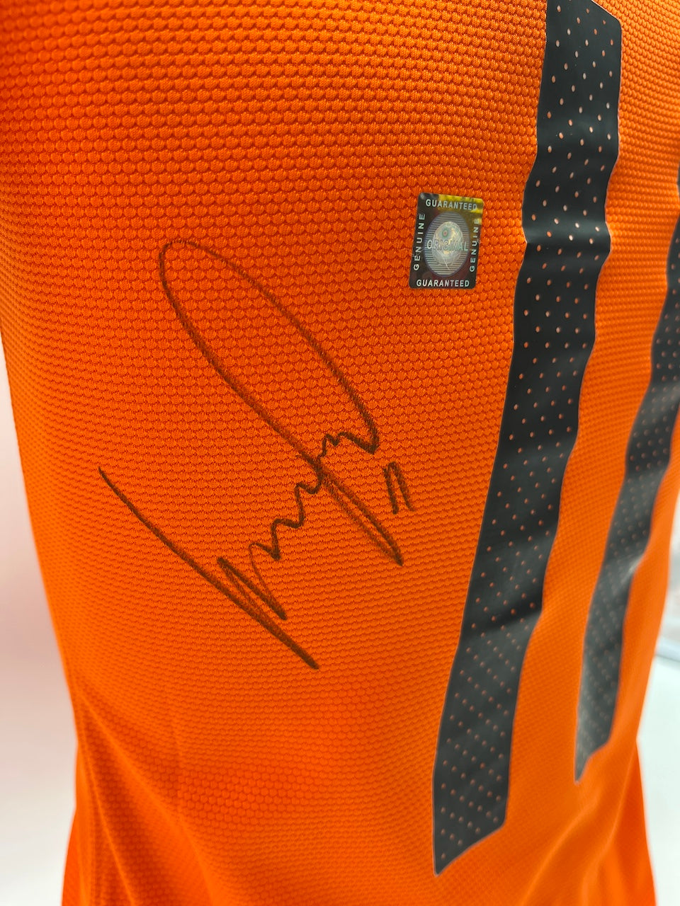 Niederlande Trikot Arjen Robben signiert Autogramm Holland XS