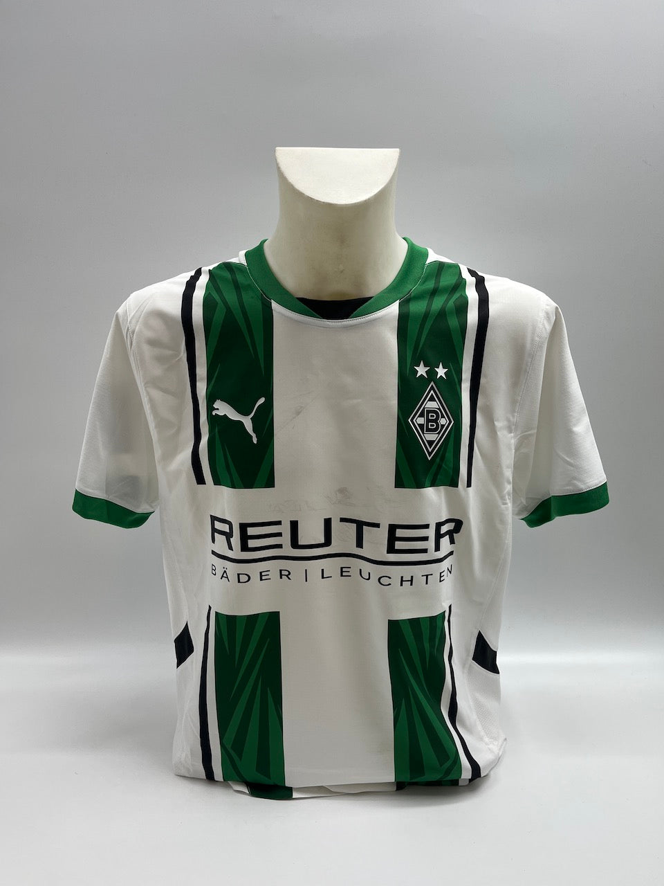 Matchworn Gladbach Trikot getragen & signiert von Nico Elvedi 11.01.2025