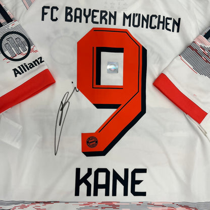 Bayern München Trikot Harry Kane signiert im Rahmen COA Adidas 152