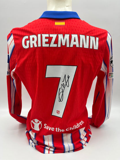 Matchworn Atletico Worn & Signed by Antoine Griezmann 21.01.2025