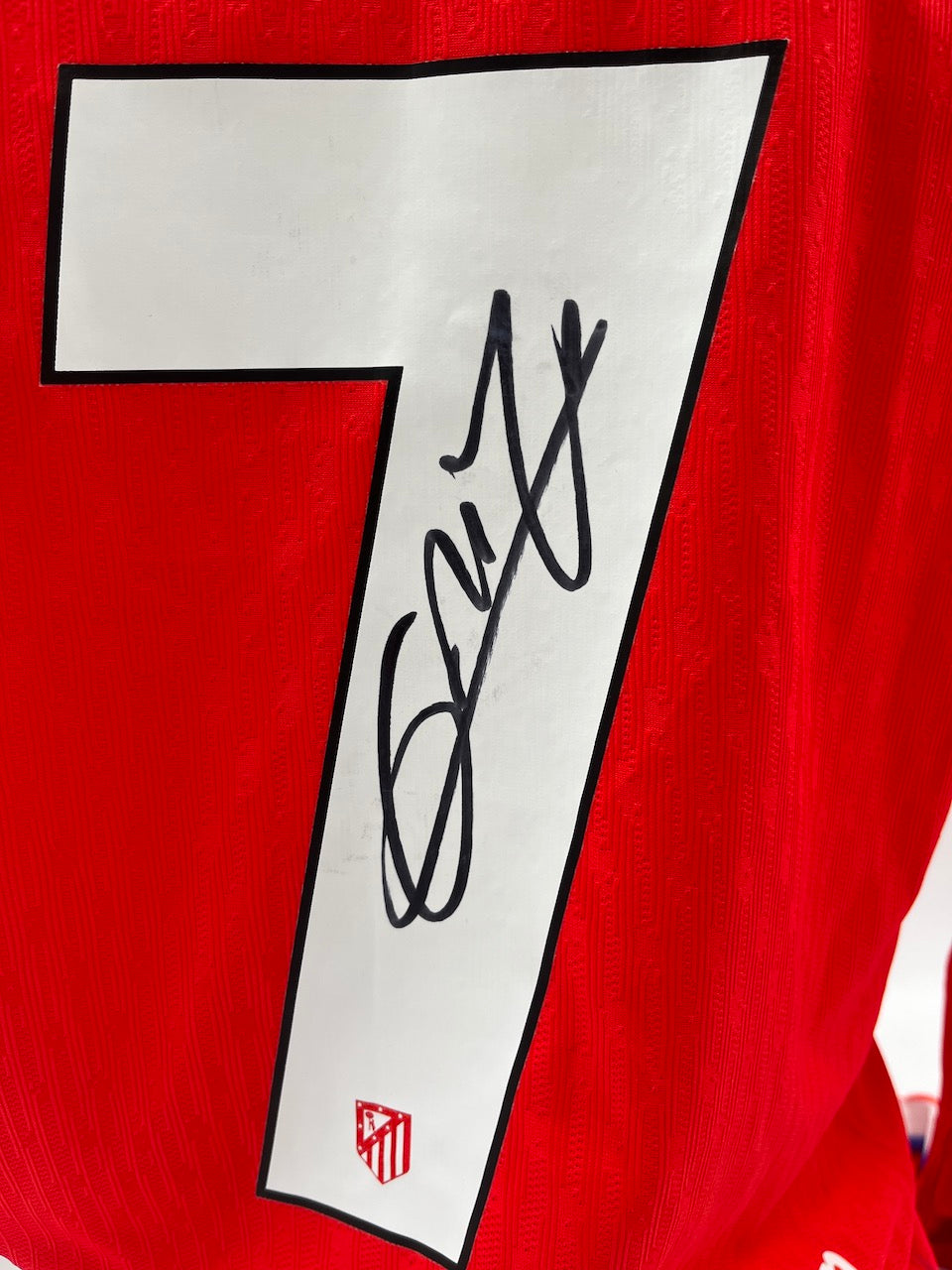 Matchworn Atletico Worn & Signed by Antoine Griezmann 21.01.2025