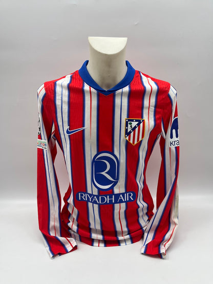 Matchworn Atletico Worn & Signed by Antoine Griezmann 21.01.2025