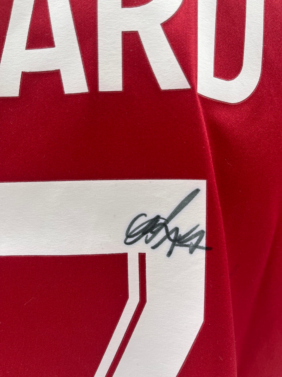 Matchworn Clermont Foot Trikot worn & signed by Andy Pelmard 25.11.2023